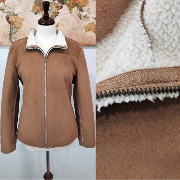 Unlisted by Kenneth Cole Jackets & Blazers - Faux suede & shearling jacket - Unlisted by Kenneth Cole brand